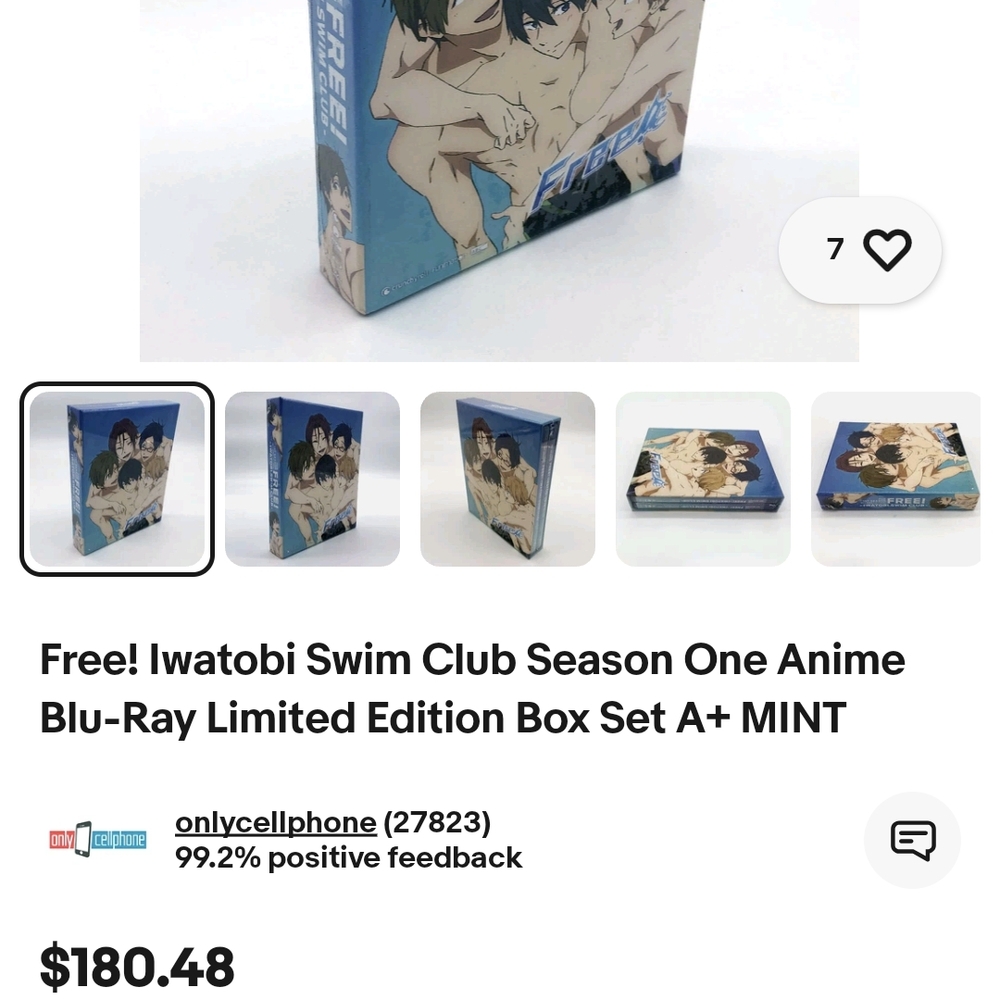 Free! Anime Blu-ray Set